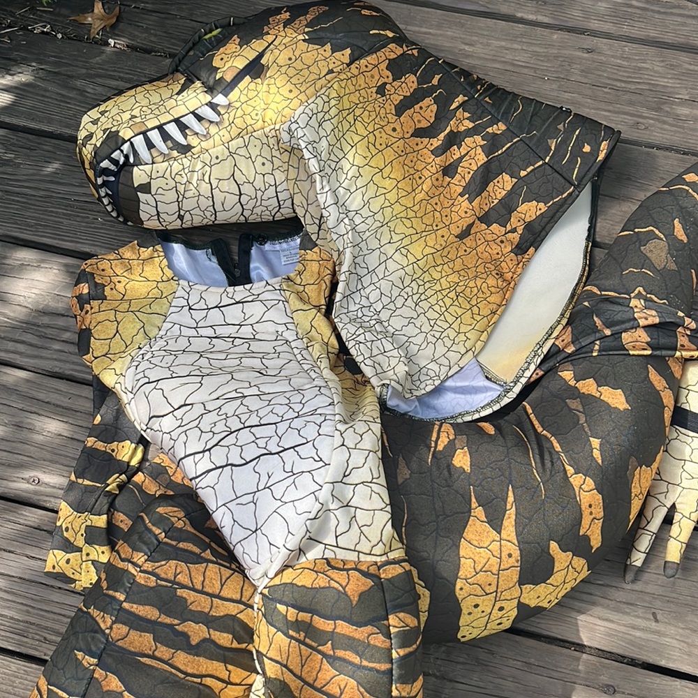 Raptor Dinosaur Costume Kids Large